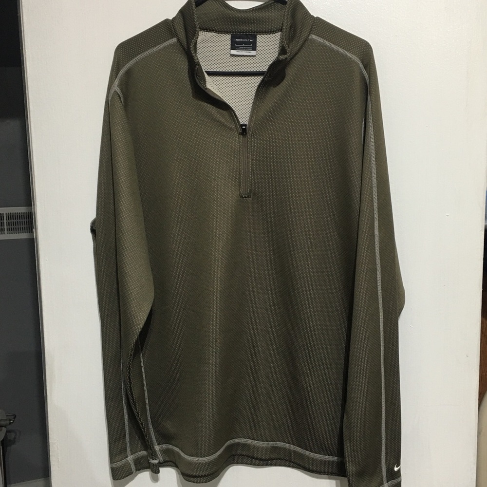 Mens Nike Gilf  Therma Fit 1/4 zip size L
